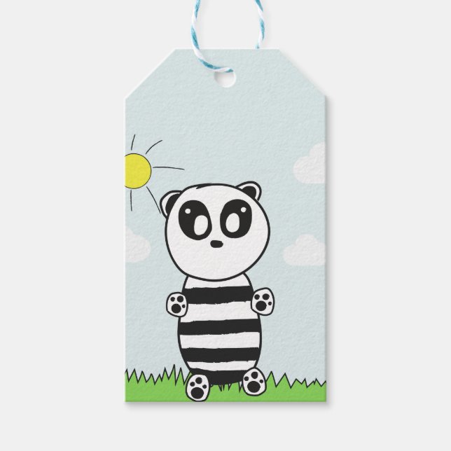 Étiquettes-cadeau Panda Kids   (Devant)