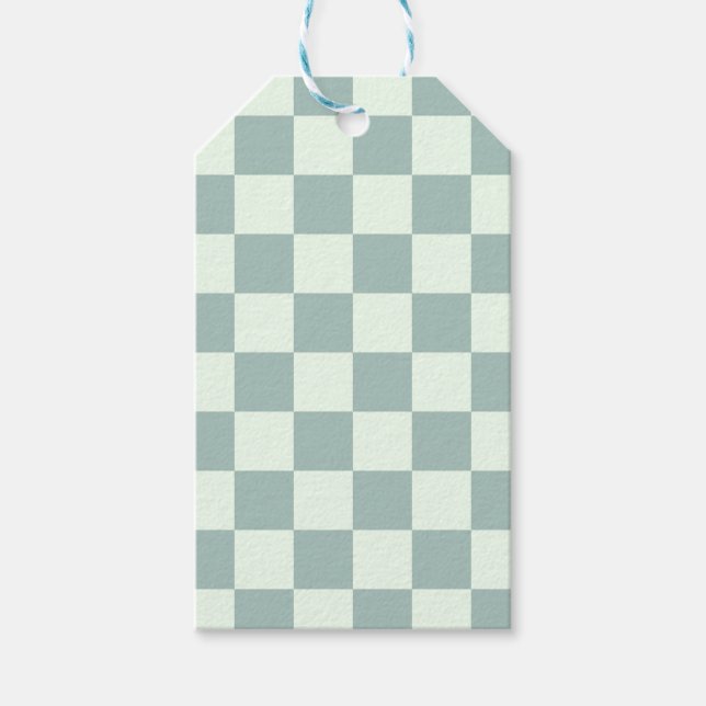 Étiquettes-cadeau Panneau de configuration Opal et Honeydew (Devant)
