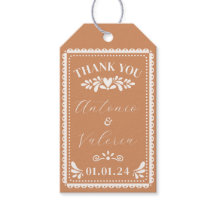 Papel Picado Mariage Merci Party Favoriser Tags
