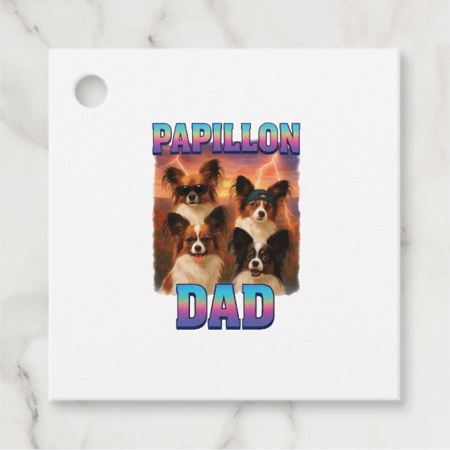 Étiquettes Cadeau Papillon (Devant)