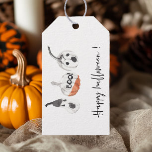 Étiquettes-cadeau Parti Citrouille éffrayant Bonne Halloween