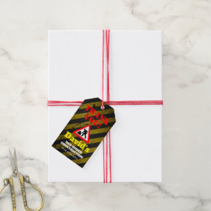 Étiquettes-cadeau Parti Dadchelor   DAD Douche Favoriser Merci