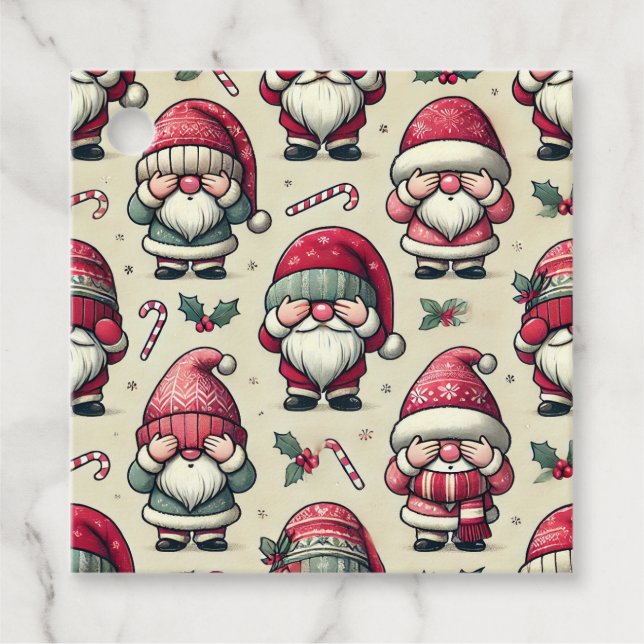 Étiquettes Cadeau Pas d'étiquettes cadeaux Gnome Pékin (Devant)