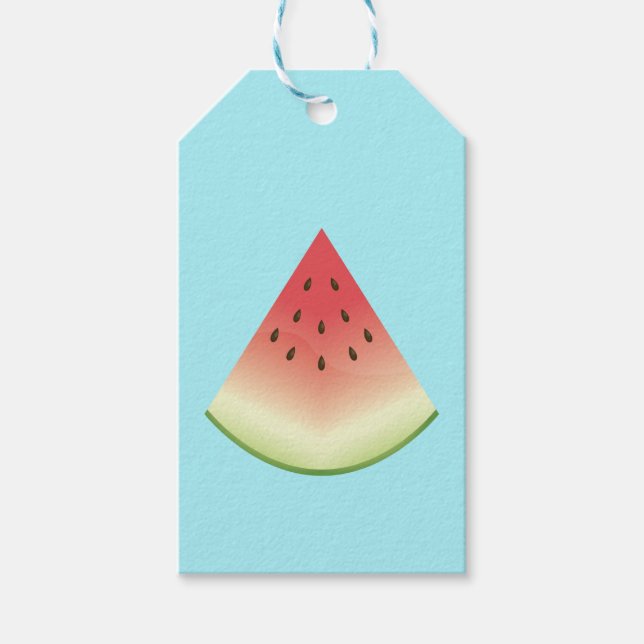 Étiquettes-cadeau Pâte De Pâque En Couleur Bleue (Devant)