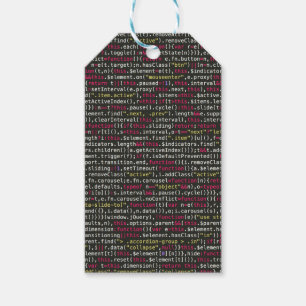 Étiquettes-cadeau Patters de Developer