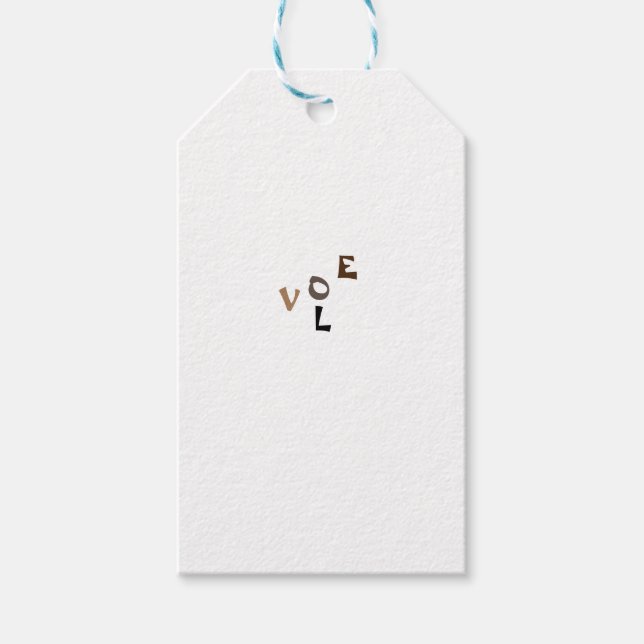 ÉTIQUETTES-CADEAU PCLOVE (Devant)