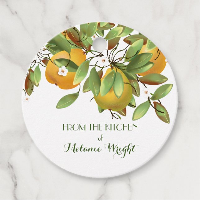 Étiquettes Cadeau Pears Fruit Canning Cadeau (Devant)