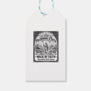 Étiquettes-cadeau Pèlerinage de Jésus Chemin Saint Voyage