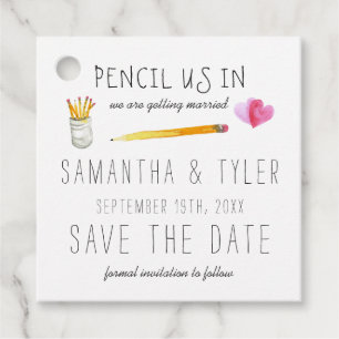 Étiquettes Cadeau Pensez-nous   Mariage Enregistrer les balises Date