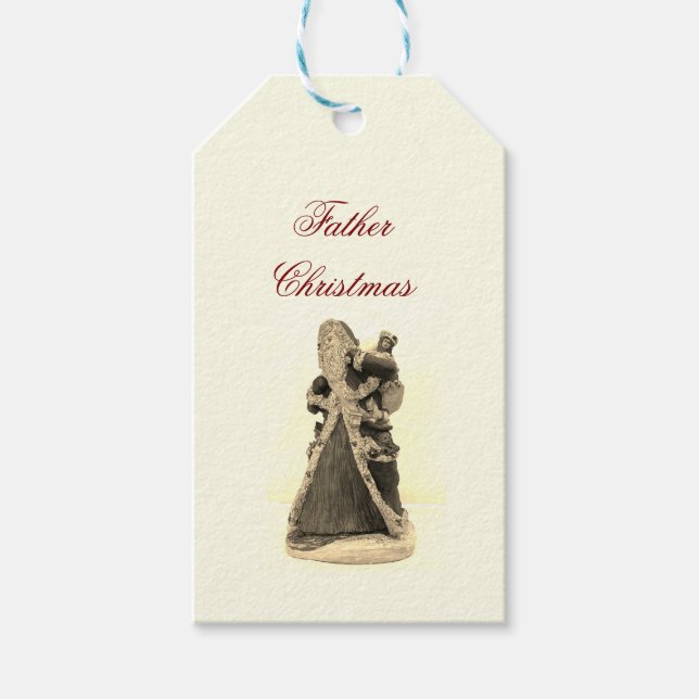 ÉTIQUETTES-CADEAU PÈRE CHRISTAS (Devant)