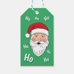 Étiquettes-cadeau Père Noël (Ho, Ho, Ho)