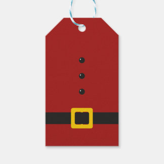Étiquettes-cadeau Père Noël Suit Joyeux Noël Tags cadeaux