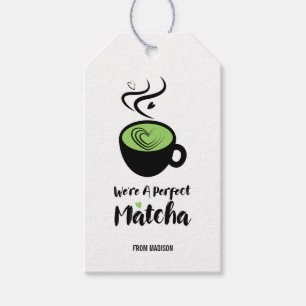 Étiquettes-cadeau Perfect Matcha Valentine Love Tags cadeaux