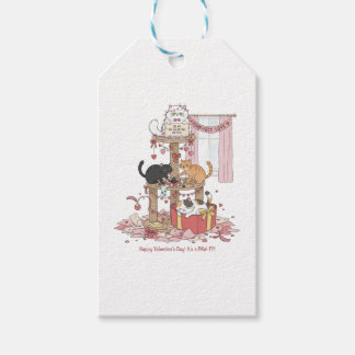 Étiquettes-cadeau Personalized Cat's Meow Valentine's Day Gift Tags
