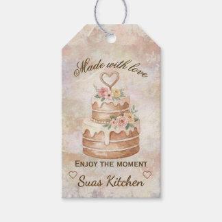 Étiquettes-cadeau Personalized Handmade- Love custom kitchen lable