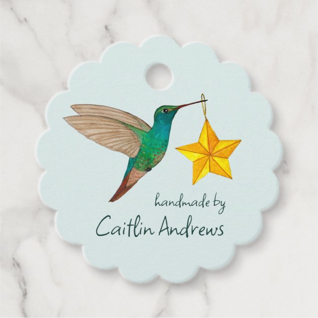 Étiquettes Cadeau Personnalisé (Devant)