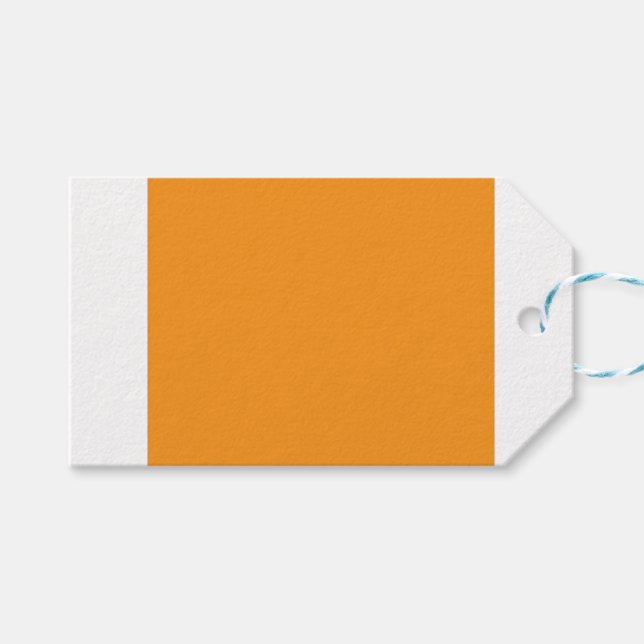 Étiquettes-cadeau personnalisées | Élégant, option (Devant (Horizontal))