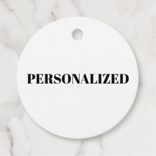 Étiquettes Cadeau Personnalisez le Vôtre