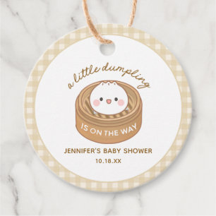 Étiquettes Cadeau Petit Baby shower de dumping Favoriser