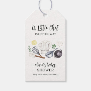 Étiquettes-cadeau Petit Baby shower minimaliste et moderne