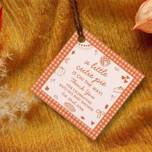 Étiquettes Cadeau Petit Bébé Sucré En Route ! Fête Prénatale d'Autom