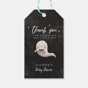 Étiquettes-cadeau Petit Boo thème Baby shower Merci