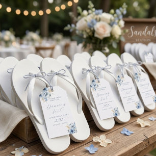 Étiquettes-cadeau Petit cadeau poussiéreux pour pieds de danse Panne