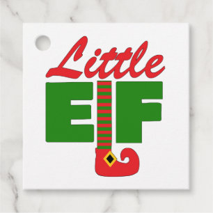 Étiquettes Cadeau Petit Elfe