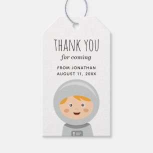 Étiquettes-cadeau Petit garçon astronaute. Anniversaire de enfant pa