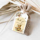 Étiquettes-cadeau Petit miel Baby shower d'ours Merci abeilles ici<br><div class="desc">Petit miel Baby shower d'ours d'abeille Merci pour l'abeille ici</div>