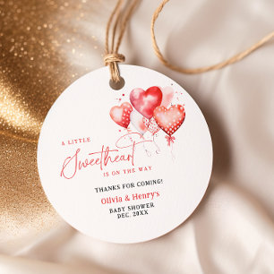 Étiquettes Cadeau Petite Amoureuse Sur Le Chemin Baby shower