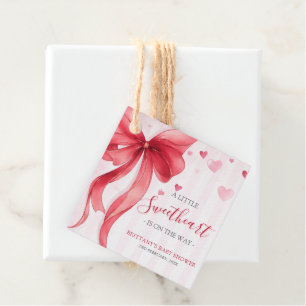Étiquettes Cadeau Petite Chérie Fête de Naissance de la Saint-Valent