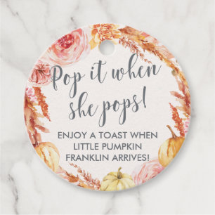 Étiquettes Cadeau Petite citrouille la pop quand elle popote des éti