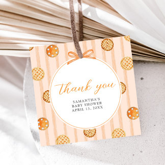 Étiquettes Cadeau Petits Tags de Remerciement pour Baby Shower d'Aut