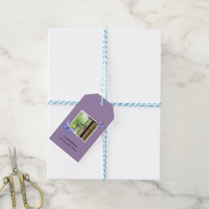 Étiquettes-cadeau Photo clé de la maison Félicitations pour votre no