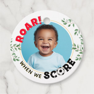 Étiquettes Cadeau Photo de football