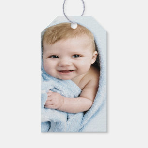 Étiquettes-cadeau Photo ou texte personnalisé