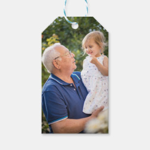 Étiquettes-cadeau Photo personnalisée