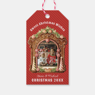 Étiquettes-cadeau Photo Sweet Gingerbread