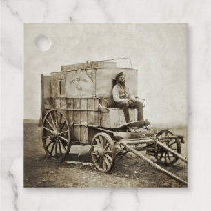 Étiquettes Cadeau Photographie Wagon de Roger Fenton Photo Réalisme