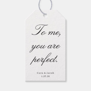 Étiquettes-cadeau Pièce centrale de mariage, décoration de douche de