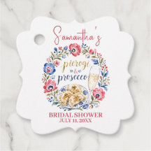 Pierogi & Prosecco Mariage Polonais de Style Folk