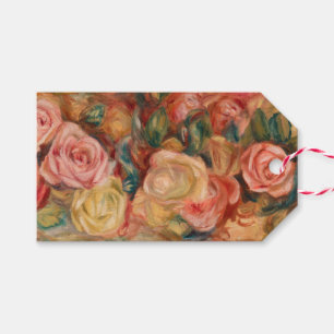 Étiquettes-cadeau Pierre-Auguste Renoir - Rose