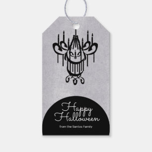 Étiquettes-cadeau Pierres tombales de lustre pour Halloween