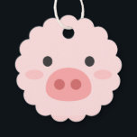 Étiquettes Cadeau Piggy Birthday Kids Art<br><div class="desc">Piggy Birthday Kids Art Favoriser Tags</div>