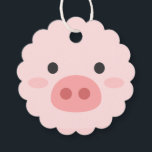 Étiquettes Cadeau Piggy Birthday Kids Art<br><div class="desc">Piggy Birthday Kids Art Favoriser Tags</div>