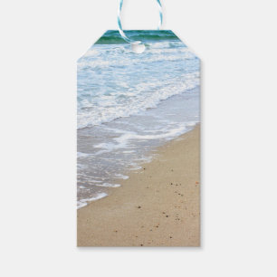 Étiquettes-cadeau Plage d'océan