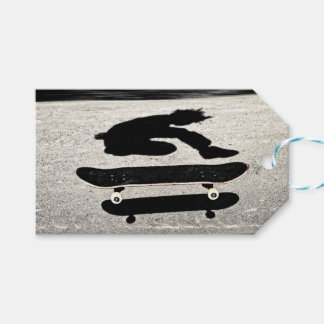 Étiquettes-cadeau planche à roulettes