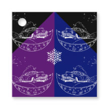 Plaques de papier pour voitures et arbres