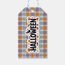 Playful Halloween Plaid